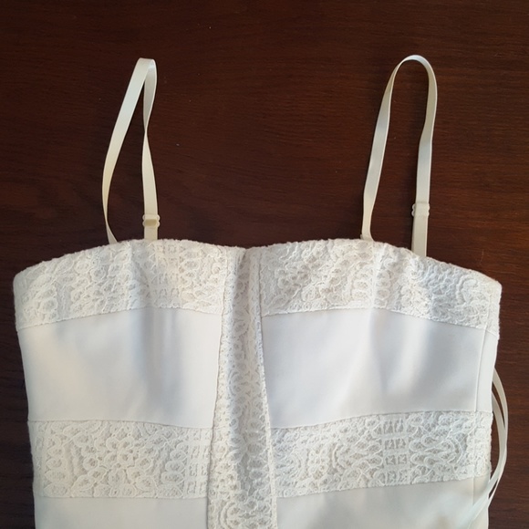 《BCBG 》 Dorothea Strapless Lace Dress - Picture 5 of 5